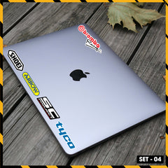 Sticker Dán Xe Máy, Xe Điện, Xe Đạp, Mũ Bảo Hiểm | SET-04