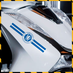 Sticker Dán Xe Máy, Xe Điện, Xe Đạp, Mũ Bảo Hiểm | Bóng Đá - Chelsea