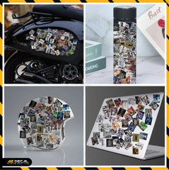 Sticker Dán Ô Tô, Xe Máy, Xe Điện, Xe Đạp, Mũ Bảo Hiểm | Football FB-003 CR7