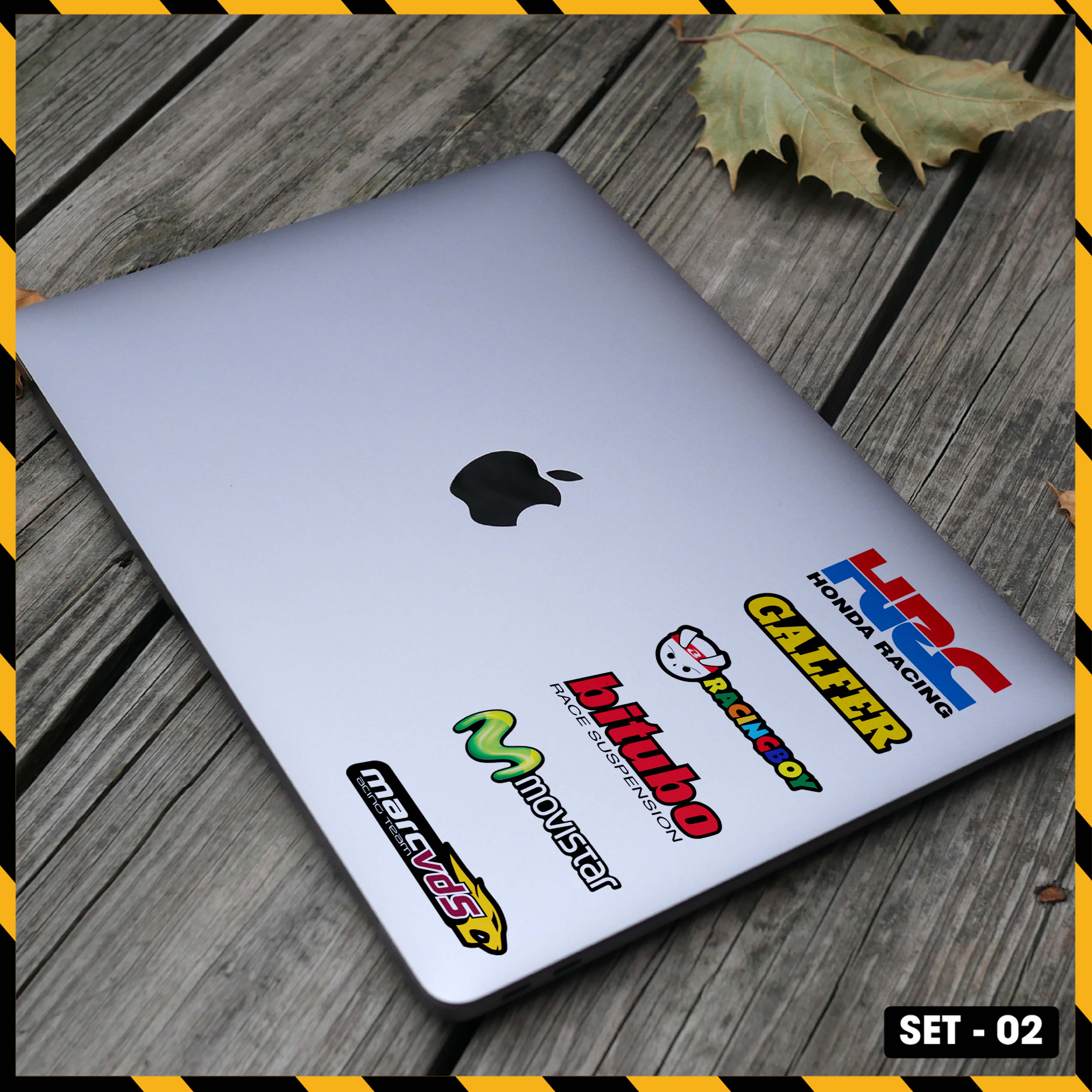 Sticker Dán Xe Máy, Xe Điện, Xe Đạp, Mũ Bảo Hiểm | SET-02