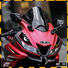 Sticker Dán Xe Máy, Xe Điện, Xe Đạp, Mũ Bảo Hiểm | SET-10