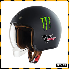 Sticker Dán Xe Máy, Xe Điện, Xe Đạp, Mũ Bảo Hiểm | SET-09