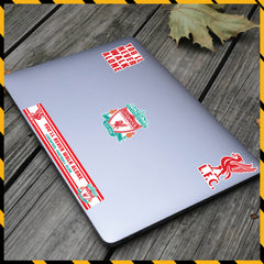Sticker Dán Xe Máy, Xe Điện, Xe Đạp, Mũ Bảo Hiểm | Bóng Đá - Liverpool