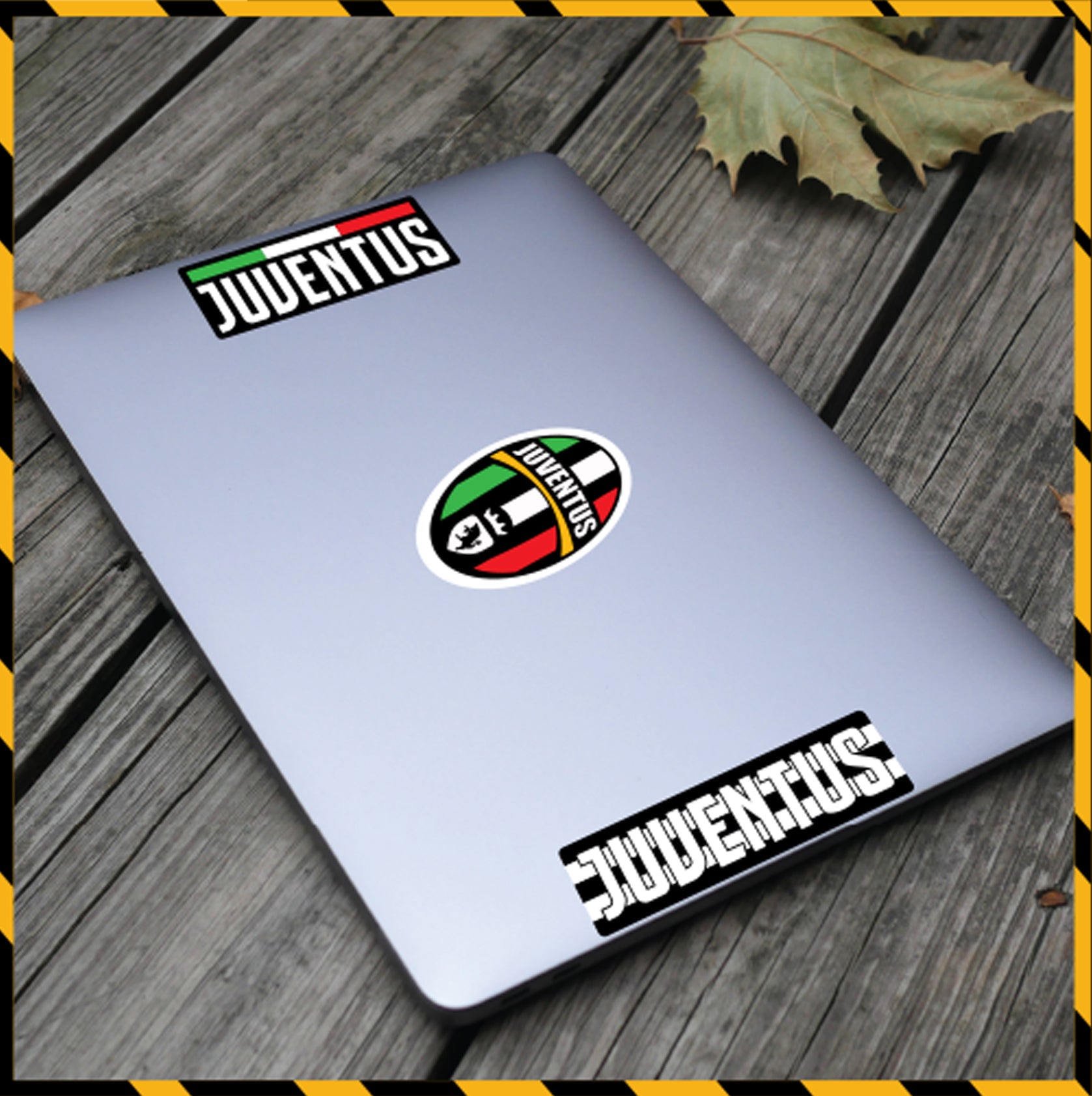 Sticker Dán Xe Máy, Xe Điện, Xe Đạp, Mũ Bảo Hiểm | Bóng Đá - Juventus