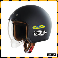 Sticker Dán Xe Máy, Xe Điện, Xe Đạp, Mũ Bảo Hiểm | SET-04