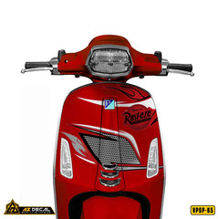 Tem rời dán mặt trước xe Vespa Sprint