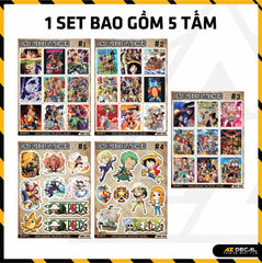 Sticker Dán Ô Tô, Xe Máy, Xe Điện, Xe Đạp, Mũ Bảo Hiểm | One Piece - ONEP006