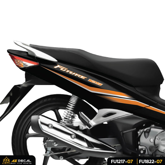 Dán decal xe Honda Future phong cách thể thao