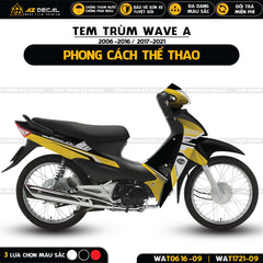 Tem trùm Wave Alpha phong cách thể thao