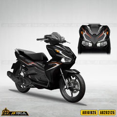 Tem xe Honda Air Blade mẫu tem chỉ AB25