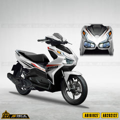 Tem xe Honda Air Blade Trắng