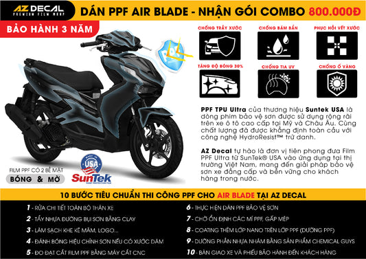Dán PPF Xe Air Blade