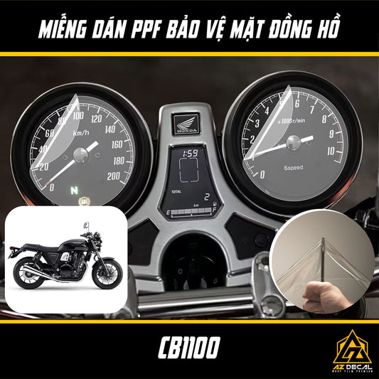 Miếng Dán PPF Mặt Đồng Hồ Xe Honda CB1100