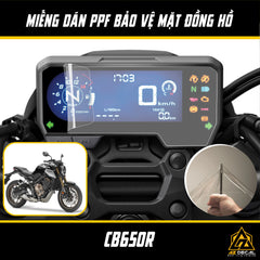 Miếng Dán PPF Mặt Đồng Hồ Xe Honda CB650R