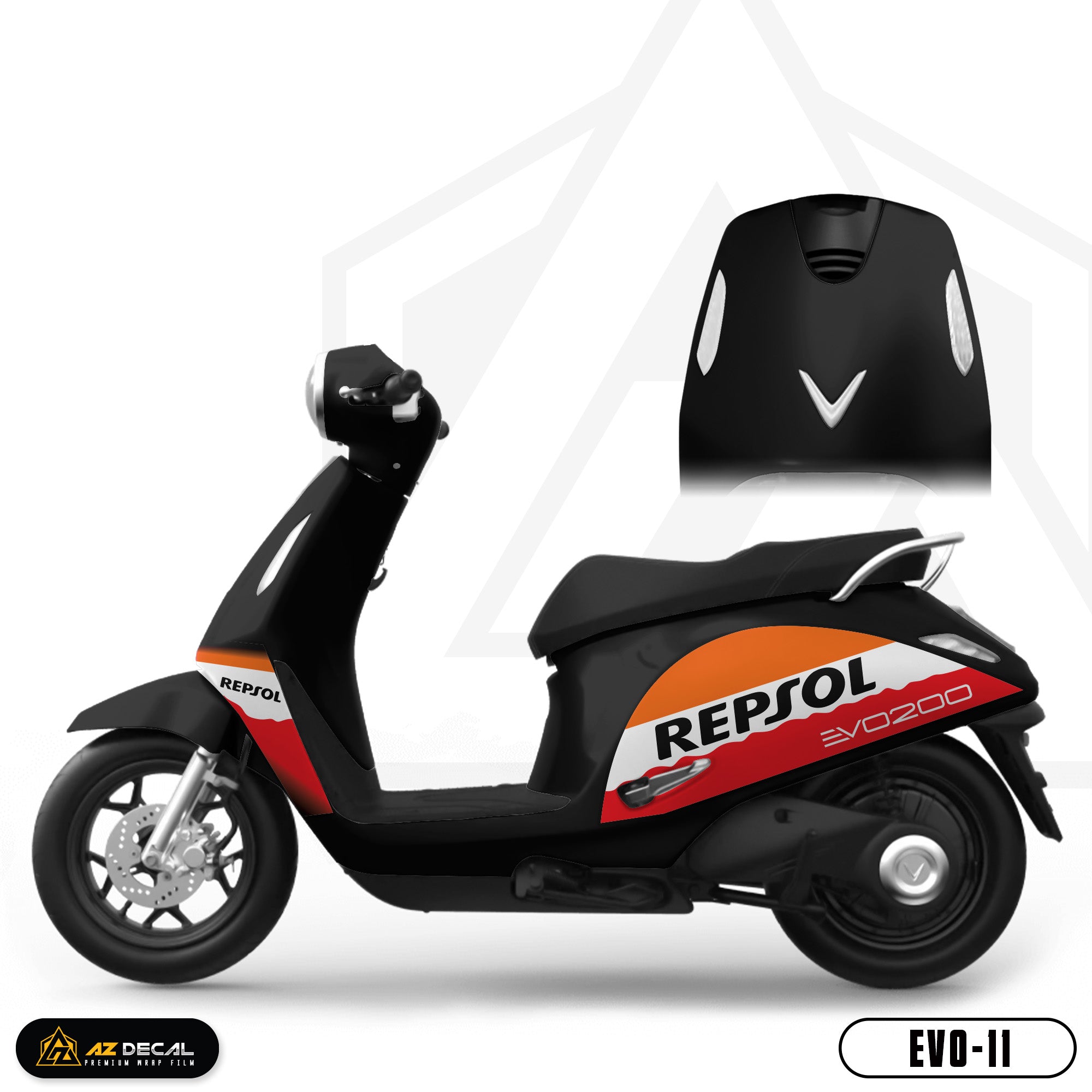 Tem Xe Evo 200 Mẫu Repsol