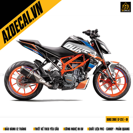 Tem xe KTM Duke 390 đẹp nhất