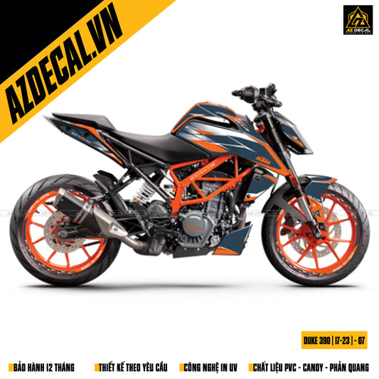 Dán xe KTM Duke 390 uy tín tại Hà Nội