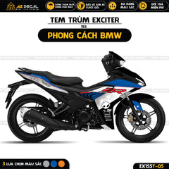 Tem trùm Exciter 155 đẹp mẫu BMW