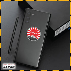 Sticker Dán Ô Tô, Xe Máy, Xe Điện, Xe Đạp, Mũ Bảo Hiểm | Tem Mini Cờ Quốc Gia - Japan