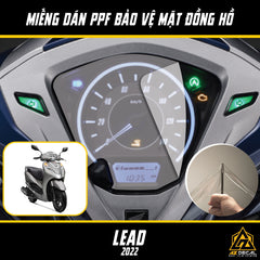 Miếng Dán PPF Mặt Đồng Hồ Xe Honda LEAD 2022