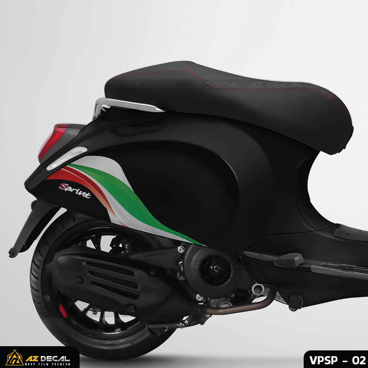 Tem Xe Vespa | VP02 | Thiết Kế Italy