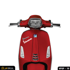 Tem Xe Vespa | VP19 | Thiết Kế Logo Vespa