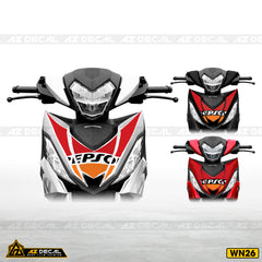 Tem xe Winner Repsol Mặt nạ