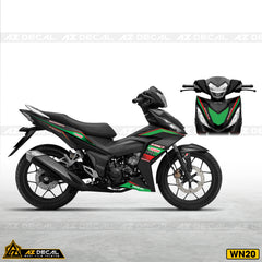 Tem xe Winner 150 Castrol Xe Đen