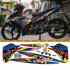 Tem xe Exciter 150 phong cách Malaysia