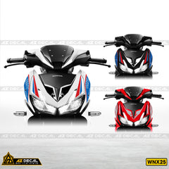 Dán decal xe Winner X - Mẫu BMW RR