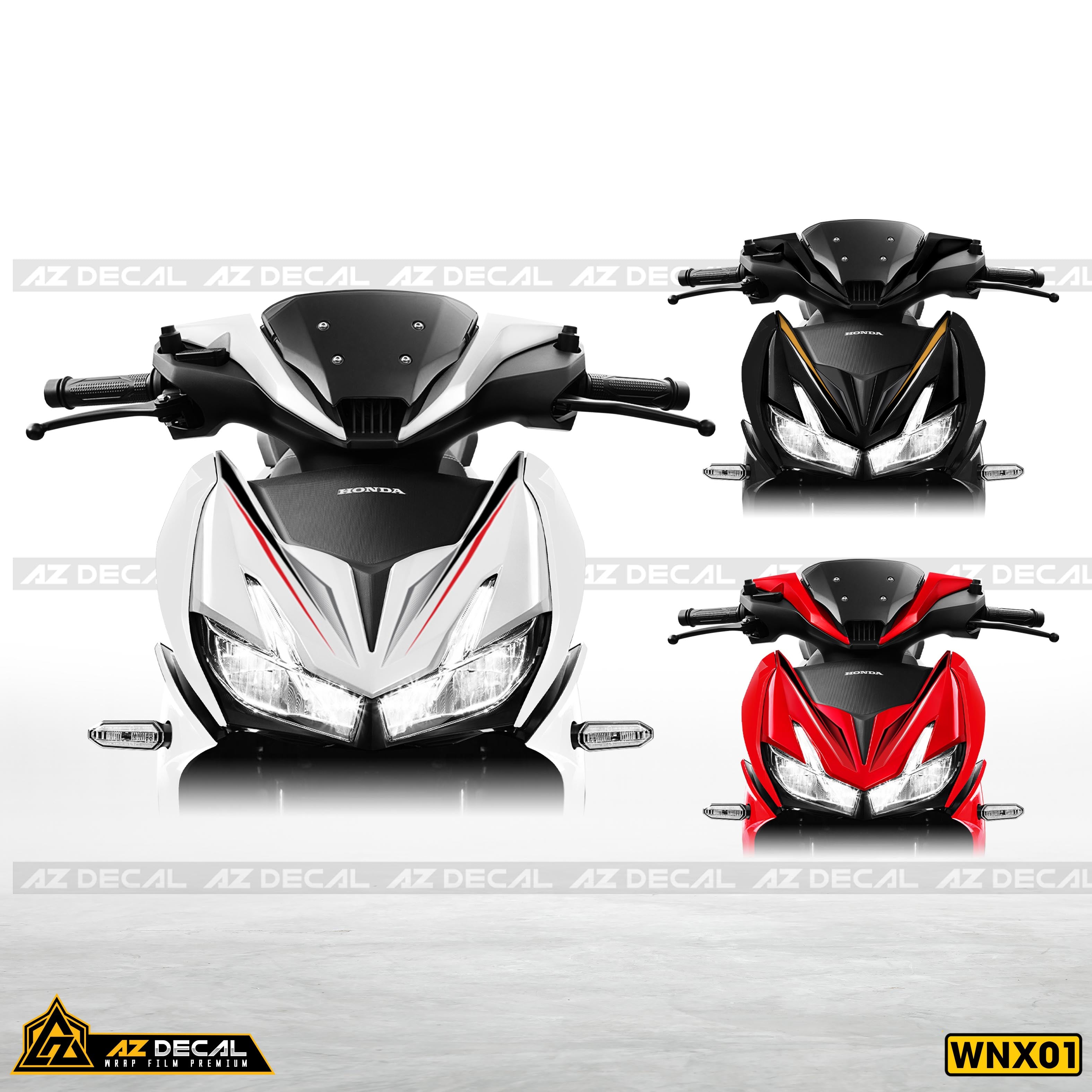 Mẫu tem mặt nạ xe Honda Winner X