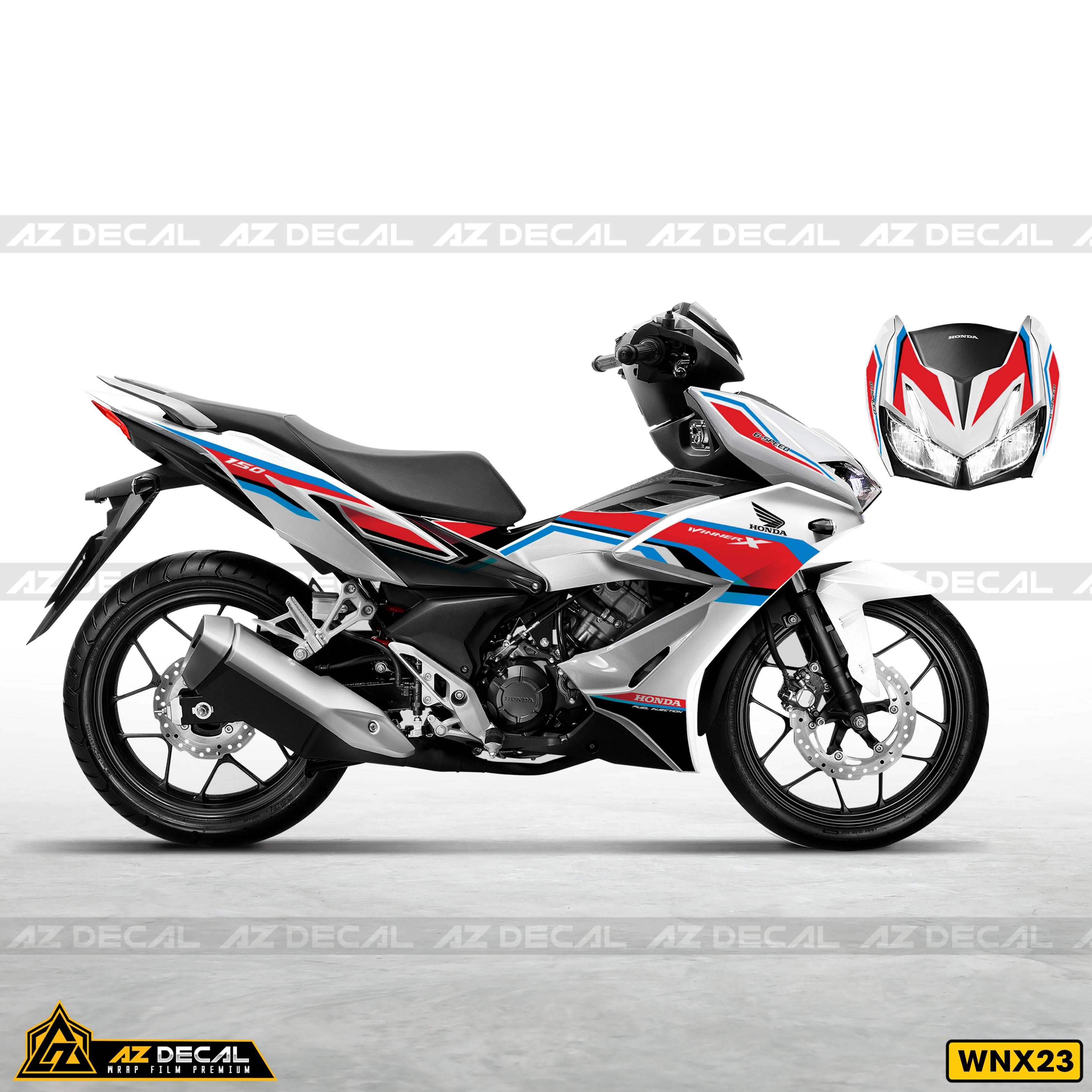 Decal Xe Winner X Trắng | WNX23 | HRC