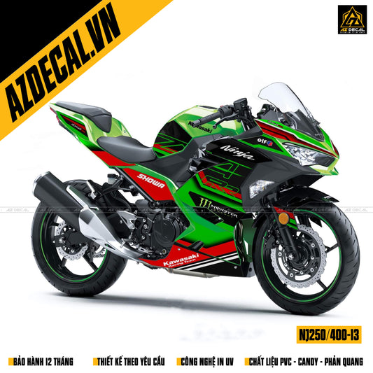 Tem xe Kawasaki Ninja 250 đẹp