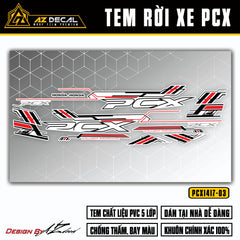 Tem Xe PCX | PCX-03 | Thiết Kế Cá Tính