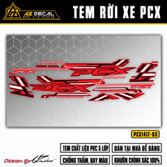 Tem Xe PCX | PCX-03 | Thiết Kế Cá Tính