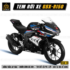 Tem rời xe Suzuki GSX R150 mẫu HP4