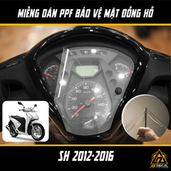 Miếng Dán PPF Mặt Đồng Hồ Xe Honda SH 2012-2016