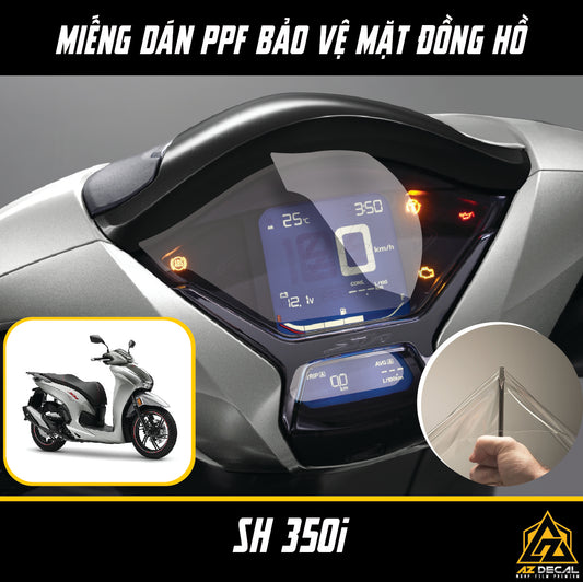 Miếng dán PPF chống xước đồng hồ xe Honda SH 350i