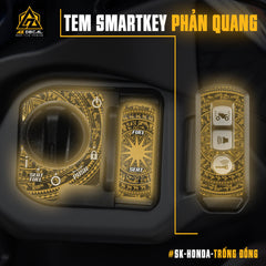 Decal phản quang dán Smart Key SH, SH Mode, Vision, AB, Vario