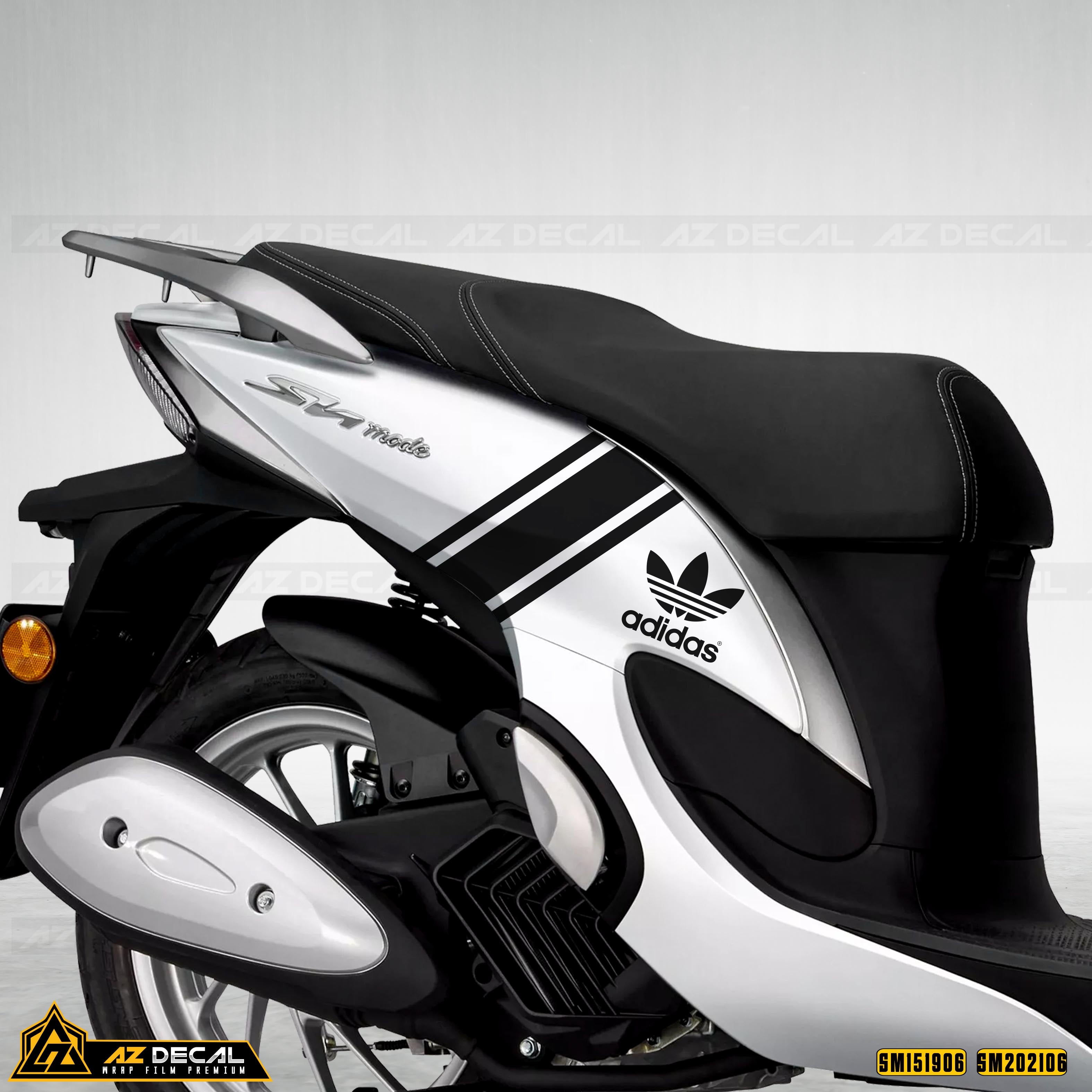 Dán decal xe SH Mode 2021 mẫu Adidas