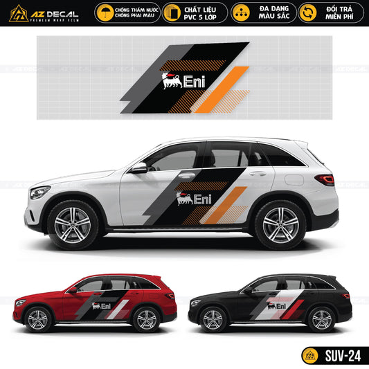 Tem dán xe ô tô SUV chủ đề Eni