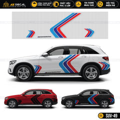 Decal Performance dán cánh cửa xe SUV