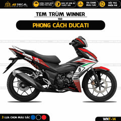 Tem trùm Winner v1 phong cách Ducati