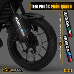 Decal dán phuộc trước mẫu Honda RC Edition - Performance