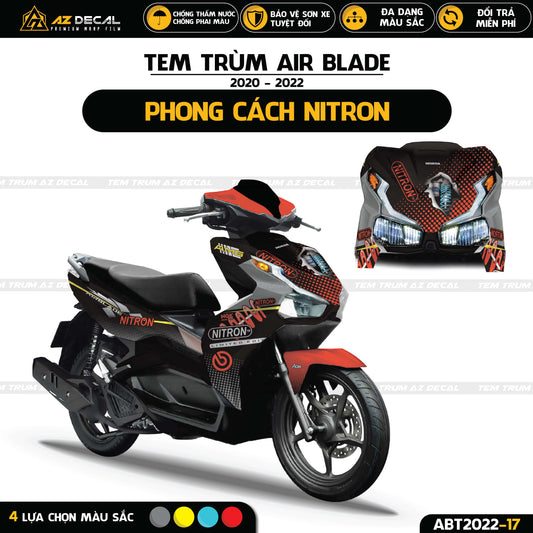 Tem trùm Air Blade phong cách Nitron đẹp