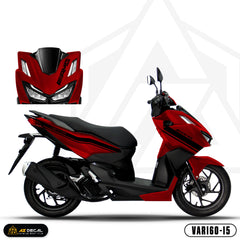 Honda Vario 160 trang trí tem xe AMG đẹp