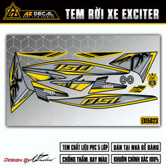 Tem Xe Exciter 150 | EX15023 | Thiết Kế DK King