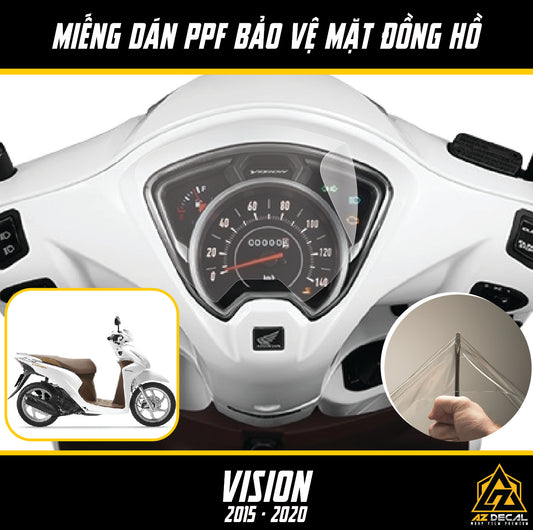 Miếng dán PPF đồng hồ xe Honda Vision 2015 - 2020