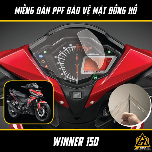 Miếng dán PPF bảo vệ chống xước mặt đồng hồ xe Winner v1 150