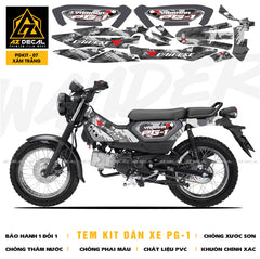 Tem Kit Xe Yamaha PG-1 | PGKIT-07 | Mẫu Dainese